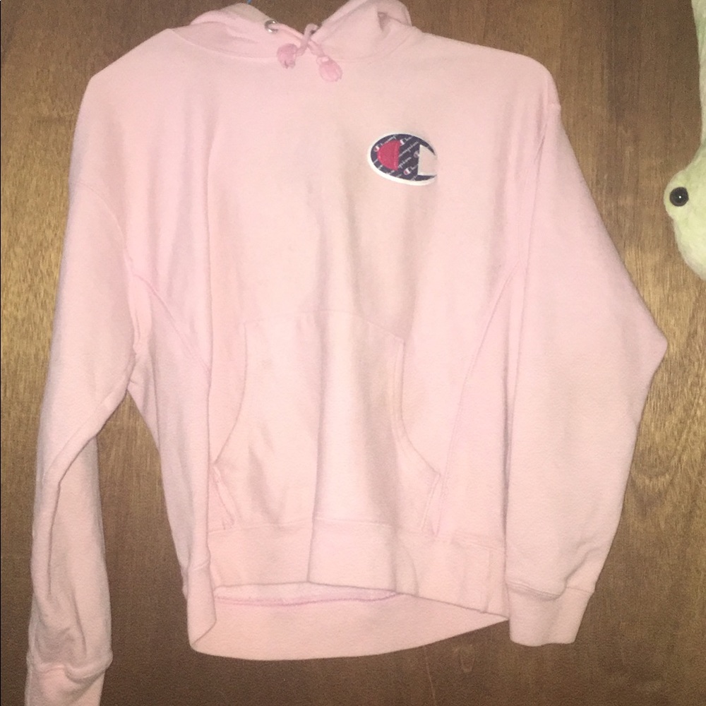Pink Champion Hoodie bought from Zumiez